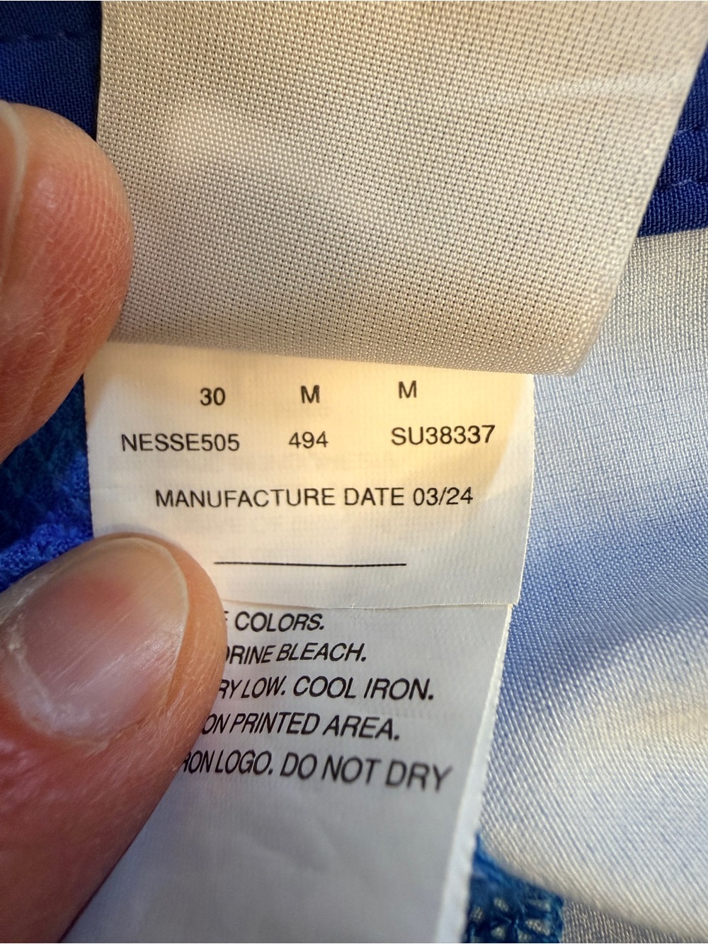 Nike Swim Size 30 Fadeaway Poole 9â Board Shorts Blue No Liner Drawstring Logo - Picture 8 of 13